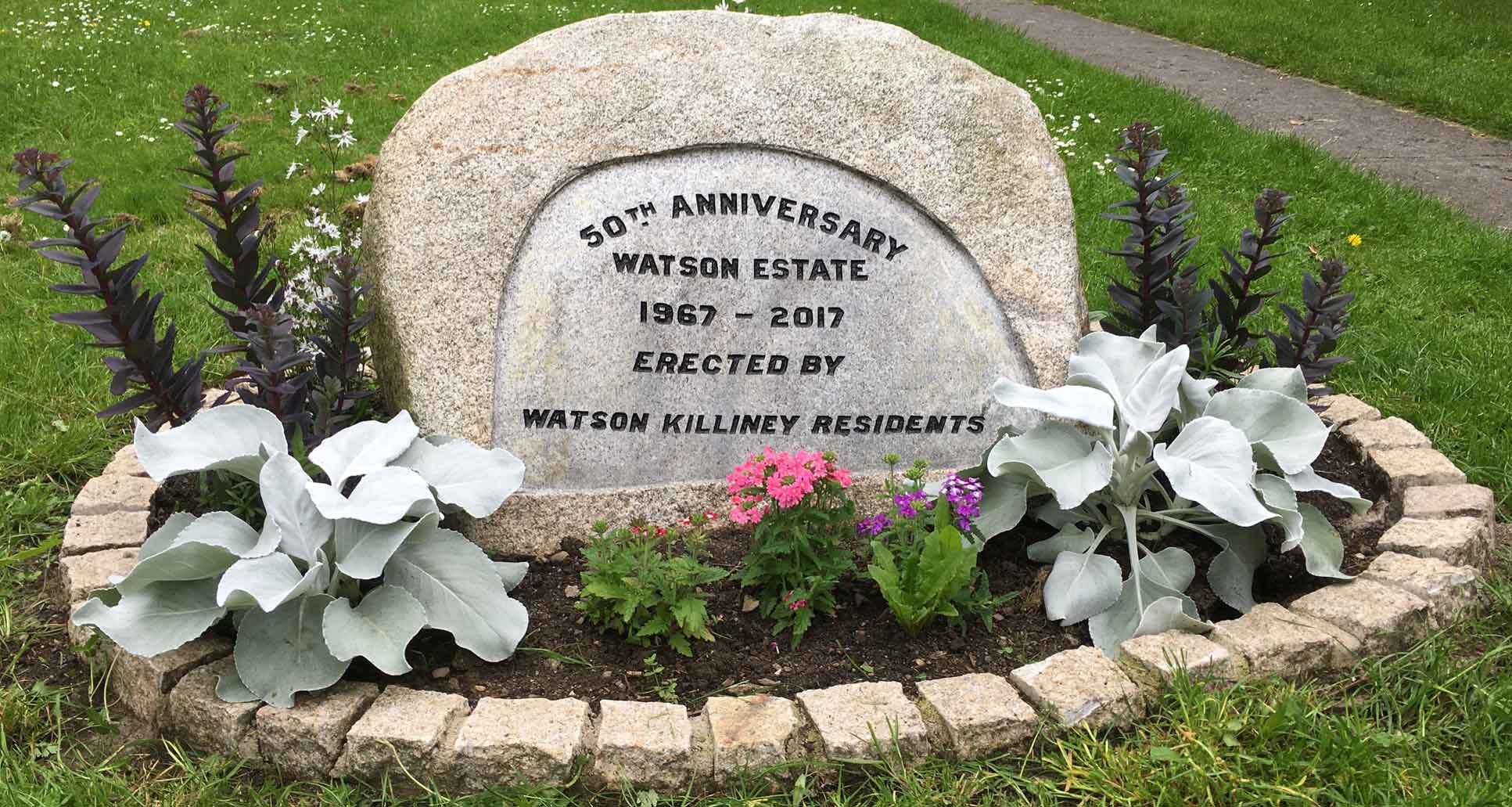 Watson Estate 50th Anniversary Stone 2017